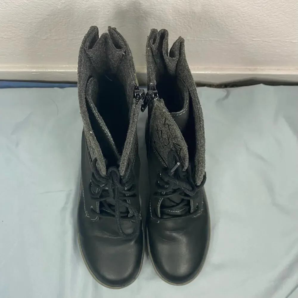 JBU Womens Hemlock Cap Toe Mid-Calf Fashion Boots Size 7